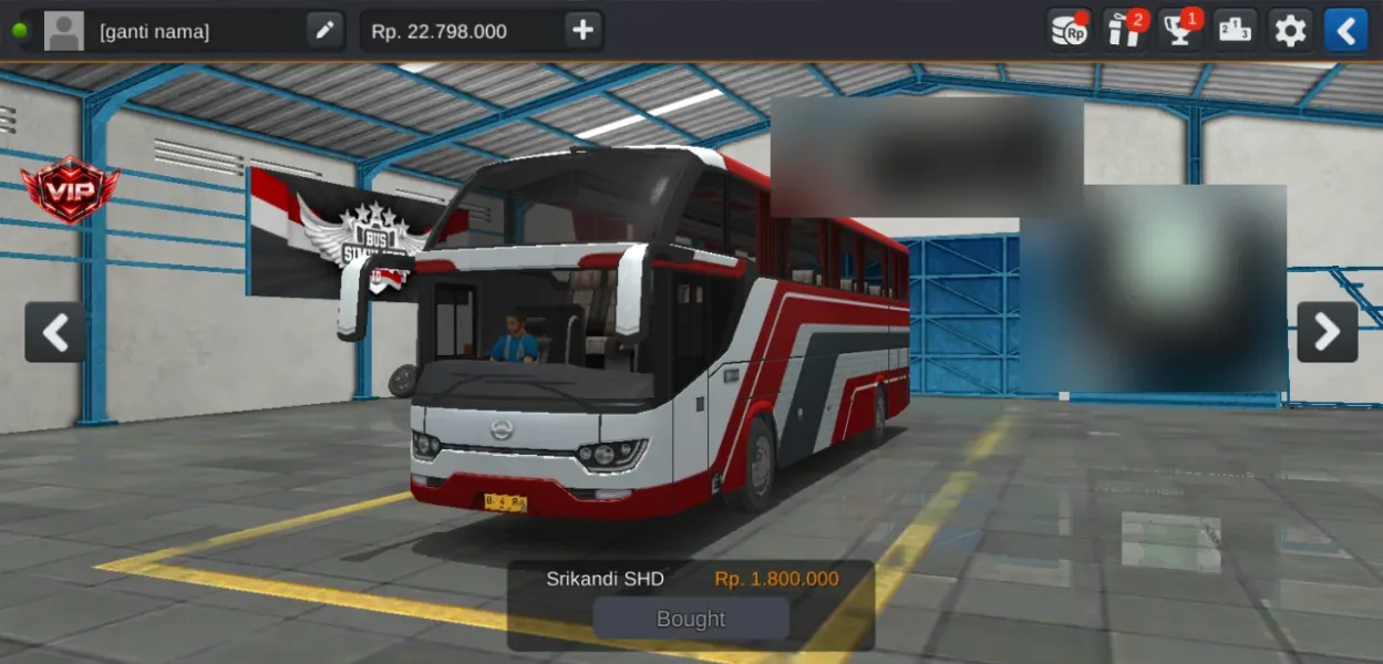 Bus Simulator Indonesia — srikandi shd sudah dibeli di shop