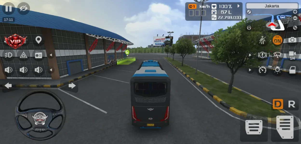 Bus Simulator Indonesia — terminal jakarta awal trayek