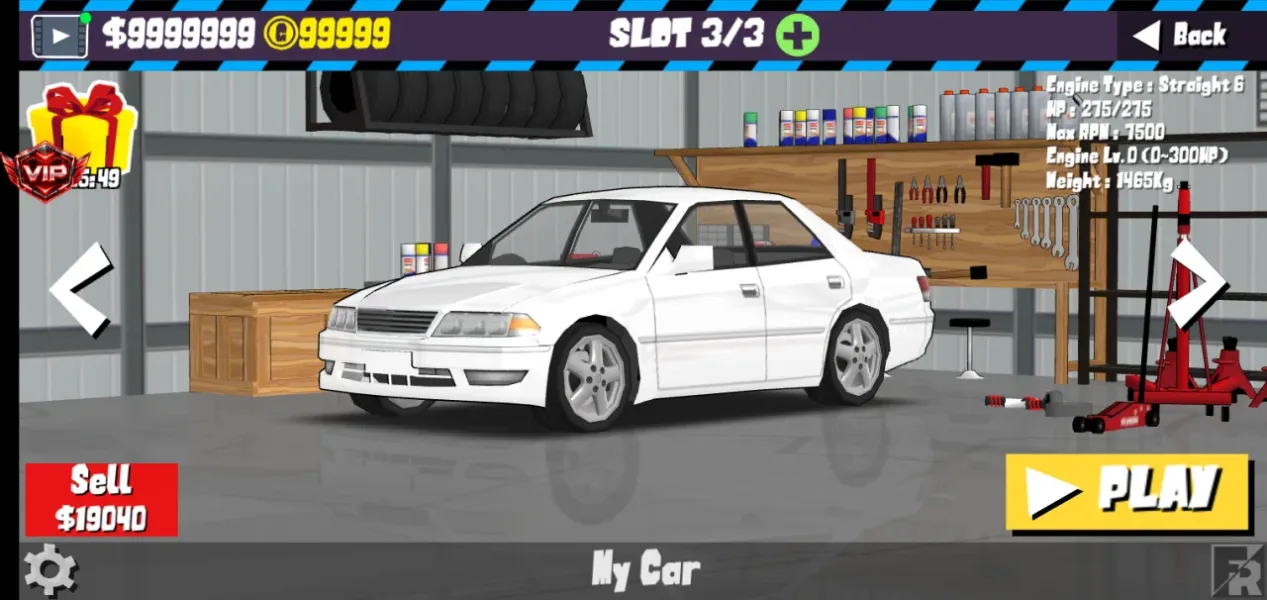 FR Legends — jzx100 masuk garasi