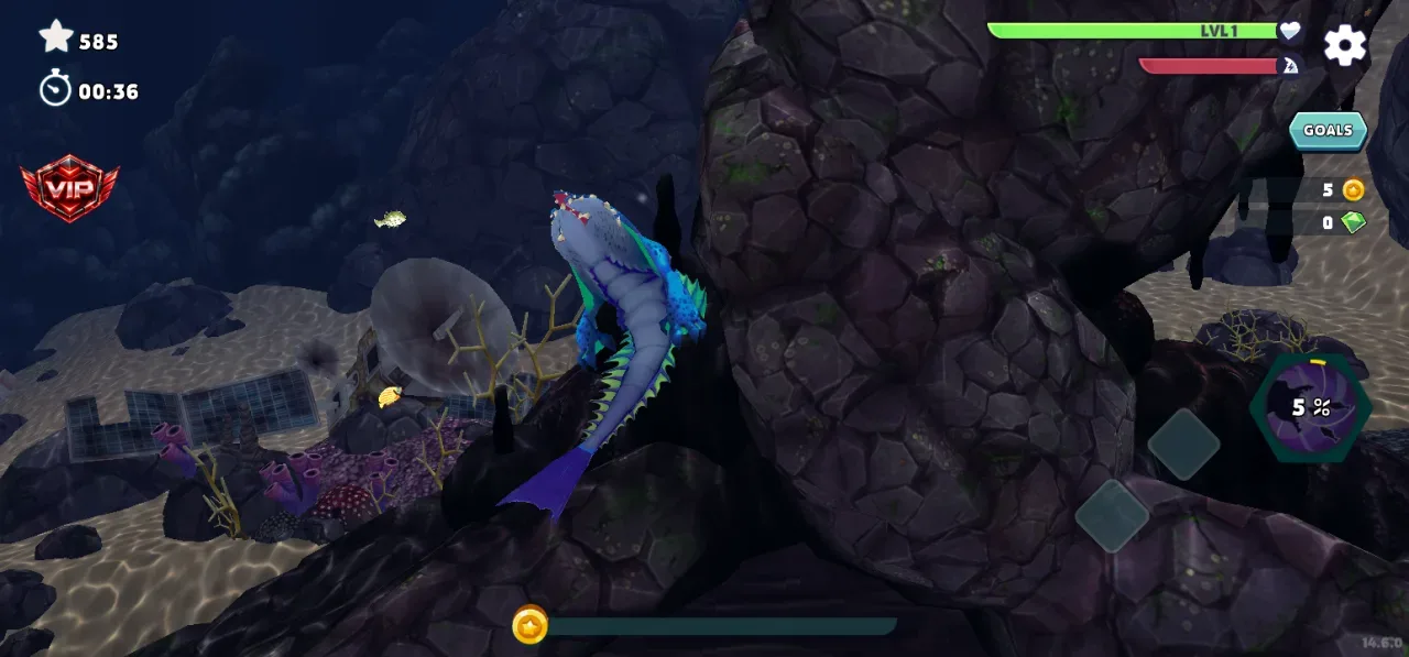 Hungry Shark Evolution — menyelam dengan abysshark