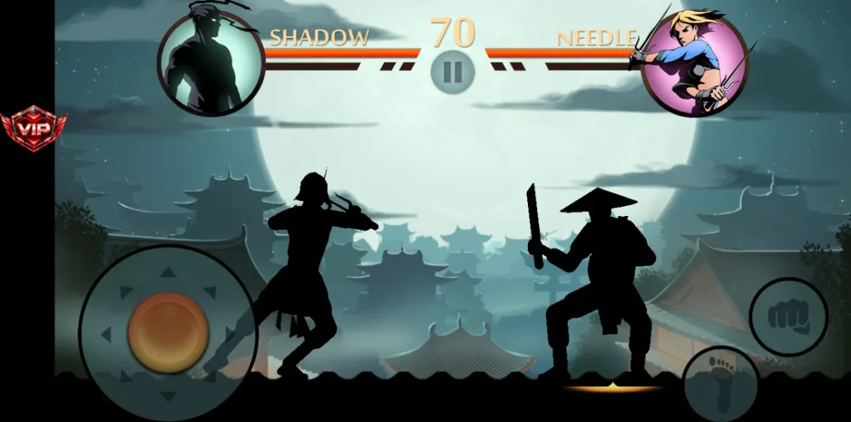 Shadow Fight 2 — god mode hp tetap penuh