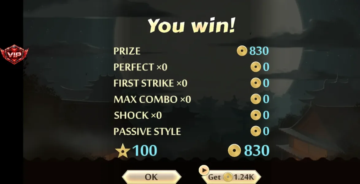 Shadow Fight 2 — menang hadiah 830 koin