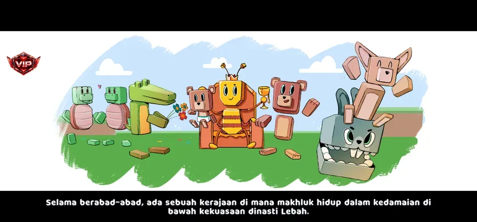 Super Bear Adventure — cerita pembuka dinasti lebah