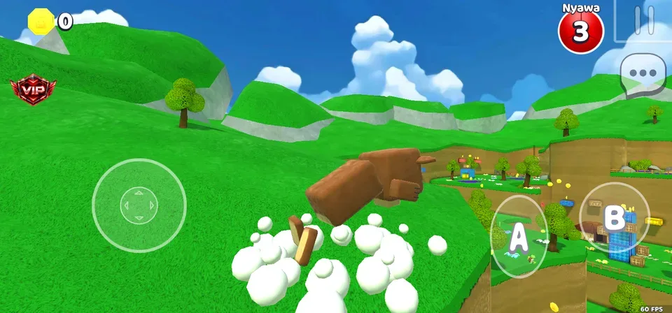 Super Bear Adventure — kota kura kura level pertama