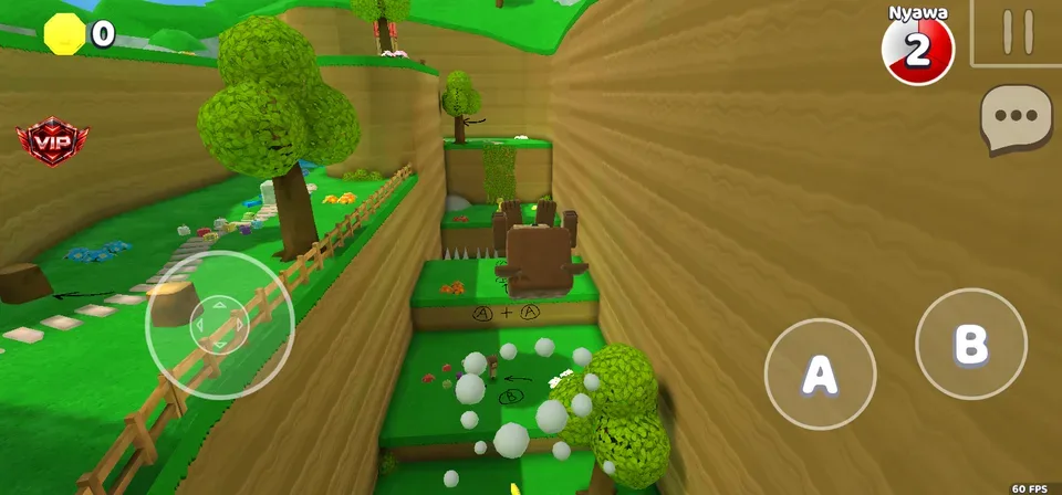 Super Bear Adventure — terbang di atas dinding tutorial