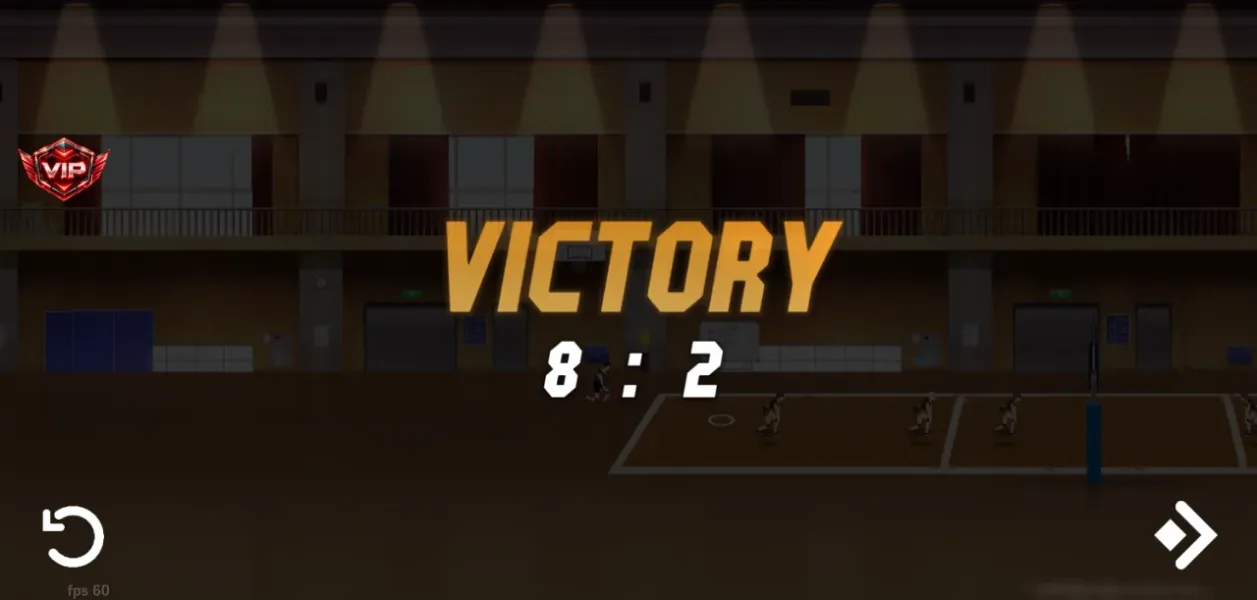 The Spike Cross - Volleyball — menang 8 2